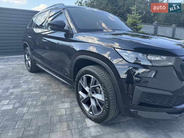 Черный Шкода Kodiaq, объемом двигателя 1.98 л и пробегом 68 тыс. км за 41999 $, фото 7 на Automoto.ua