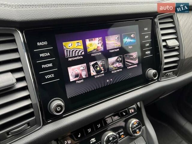 Черный Шкода Kodiaq, объемом двигателя 1.97 л и пробегом 55 тыс. км за 32900 $, фото 42 на Automoto.ua