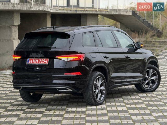 Черный Шкода Kodiaq, объемом двигателя 2 л и пробегом 150 тыс. км за 39500 $, фото 8 на Automoto.ua