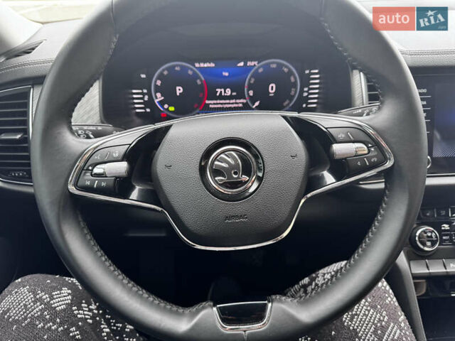 Черный Шкода Kodiaq, объемом двигателя 1.98 л и пробегом 54 тыс. км за 37600 $, фото 16 на Automoto.ua