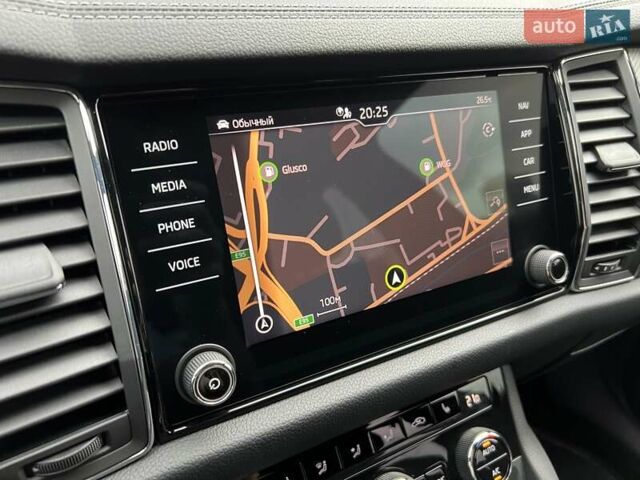 Черный Шкода Kodiaq, объемом двигателя 1.97 л и пробегом 55 тыс. км за 32900 $, фото 37 на Automoto.ua