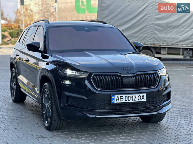 Черный Шкода Kodiaq, объемом двигателя 1.98 л и пробегом 72 тыс. км за 39000 $, фото 2 на Automoto.ua