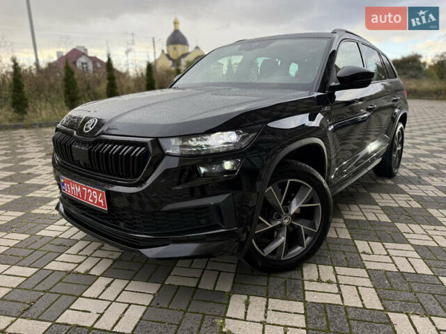 Черный Шкода Kodiaq, объемом двигателя 2 л и пробегом 150 тыс. км за 39500 $, фото 3 на Automoto.ua