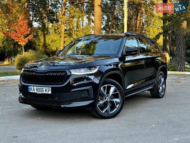 Черный Шкода Kodiaq, объемом двигателя 1.97 л и пробегом 188 тыс. км за 36500 $, фото 1 на Automoto.ua