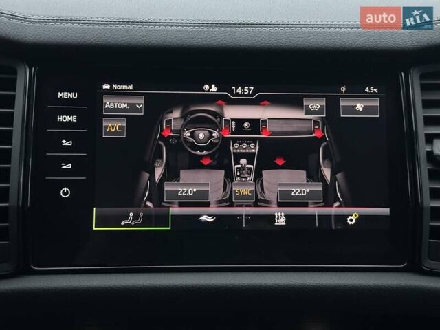 Черный Шкода Kodiaq, объемом двигателя 1.97 л и пробегом 127 тыс. км за 39900 $, фото 45 на Automoto.ua