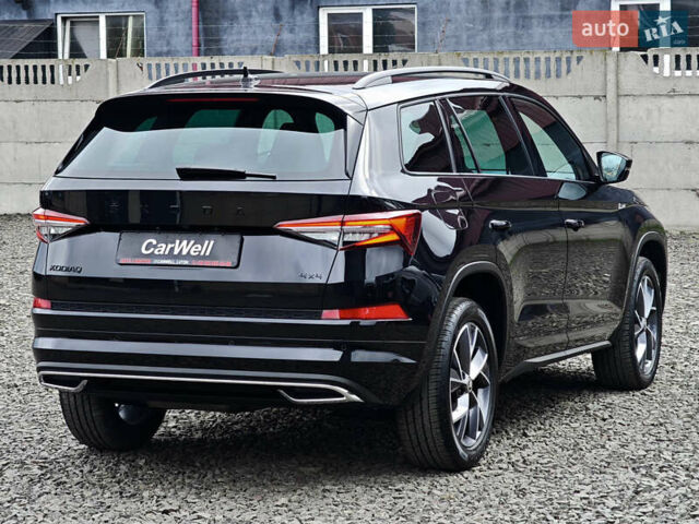 Черный Шкода Kodiaq, объемом двигателя 2 л и пробегом 146 тыс. км за 40181 $, фото 5 на Automoto.ua