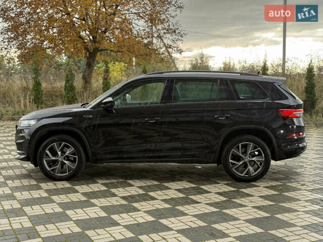 Черный Шкода Kodiaq, объемом двигателя 2 л и пробегом 150 тыс. км за 39500 $, фото 13 на Automoto.ua