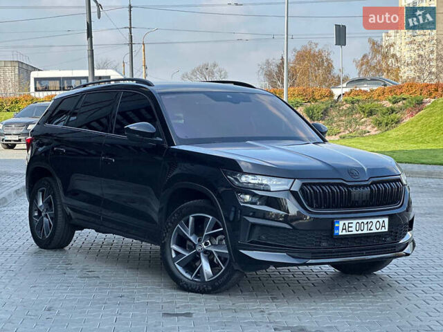 Черный Шкода Kodiaq, объемом двигателя 1.98 л и пробегом 72 тыс. км за 39000 $, фото 1 на Automoto.ua