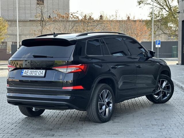 Черный Шкода Kodiaq, объемом двигателя 2 л и пробегом 72 тыс. км за 39000 $, фото 1 на Automoto.ua