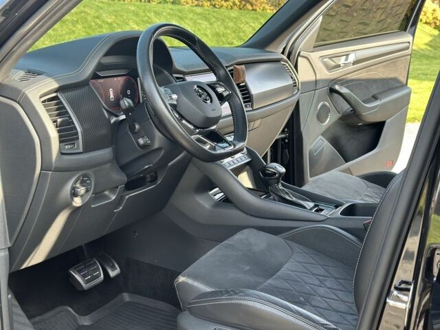 Черный Шкода Kodiaq, объемом двигателя 2 л и пробегом 72 тыс. км за 39000 $, фото 6 на Automoto.ua