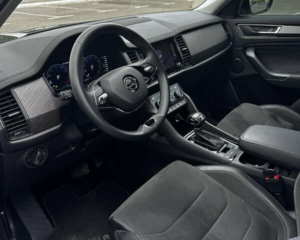 Черный Шкода Kodiaq, объемом двигателя 1.98 л и пробегом 54 тыс. км за 37600 $, фото 15 на Automoto.ua
