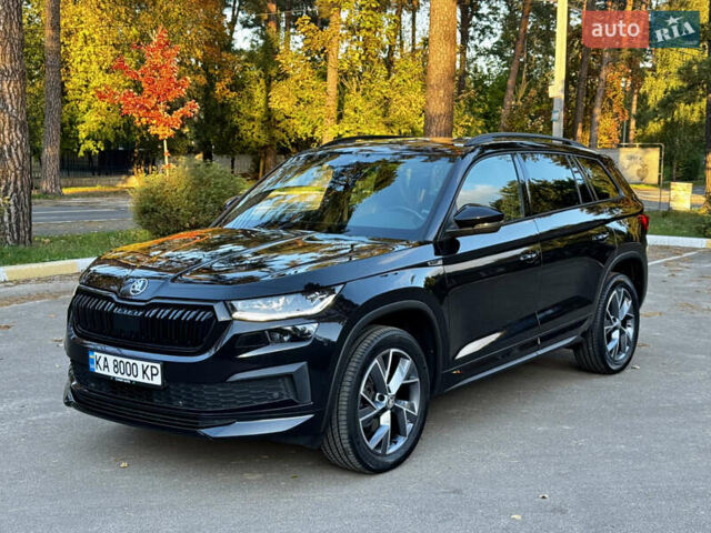 Черный Шкода Kodiaq, объемом двигателя 1.97 л и пробегом 188 тыс. км за 36500 $, фото 6 на Automoto.ua