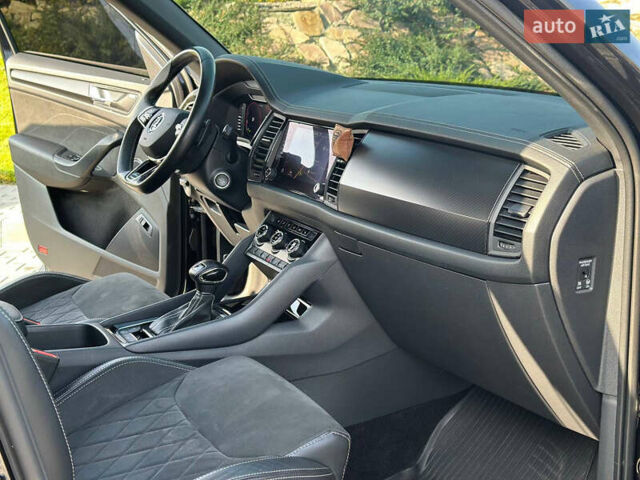 Черный Шкода Kodiaq, объемом двигателя 1.98 л и пробегом 72 тыс. км за 39000 $, фото 28 на Automoto.ua