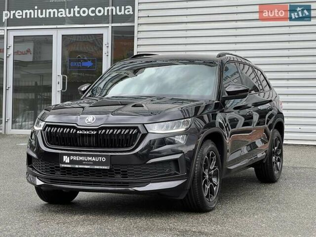Черный Шкода Kodiaq, объемом двигателя 1.97 л и пробегом 55 тыс. км за 32900 $, фото 6 на Automoto.ua