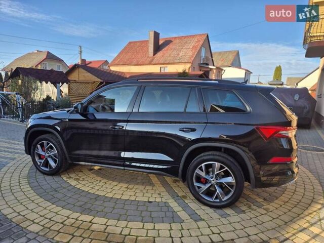 Черный Шкода Kodiaq, объемом двигателя 2 л и пробегом 225 тыс. км за 34900 $, фото 9 на Automoto.ua
