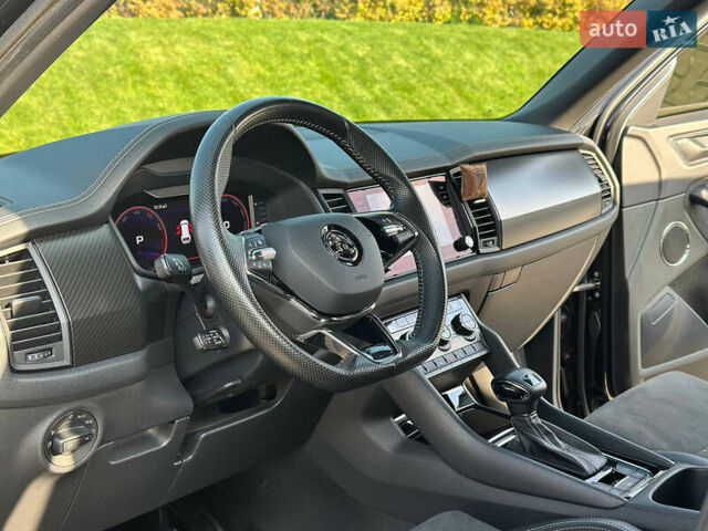 Черный Шкода Kodiaq, объемом двигателя 1.98 л и пробегом 72 тыс. км за 39000 $, фото 12 на Automoto.ua
