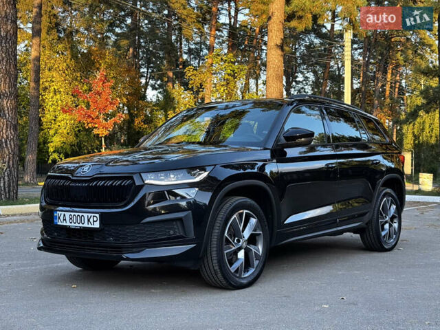 Черный Шкода Kodiaq, объемом двигателя 1.97 л и пробегом 188 тыс. км за 36500 $, фото 7 на Automoto.ua