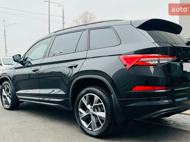 Чорний Шкода Kodiaq, об'ємом двигуна 1.97 л та пробігом 25 тис. км за 42500 $, фото 8 на Automoto.ua
