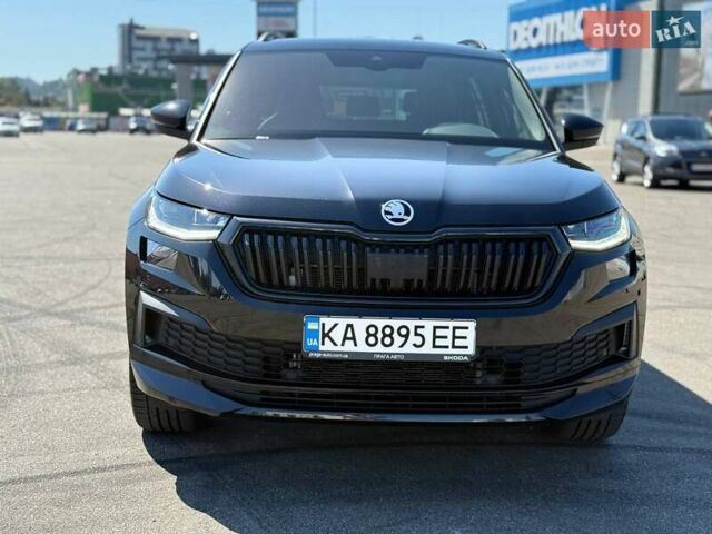 Черный Шкода Kodiaq, объемом двигателя 1.97 л и пробегом 78 тыс. км за 43500 $, фото 1 на Automoto.ua