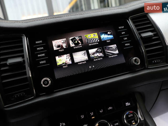 Черный Шкода Kodiaq, объемом двигателя 1.97 л и пробегом 50 тыс. км за 36899 $, фото 88 на Automoto.ua