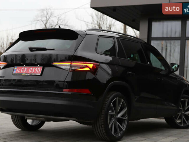 Черный Шкода Kodiaq, объемом двигателя 1.97 л и пробегом 50 тыс. км за 36899 $, фото 66 на Automoto.ua