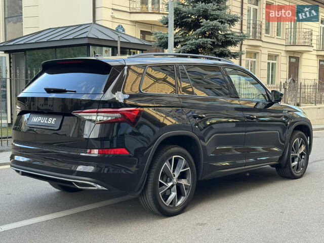 Черный Шкода Kodiaq, объемом двигателя 1.98 л и пробегом 62 тыс. км за 42500 $, фото 13 на Automoto.ua