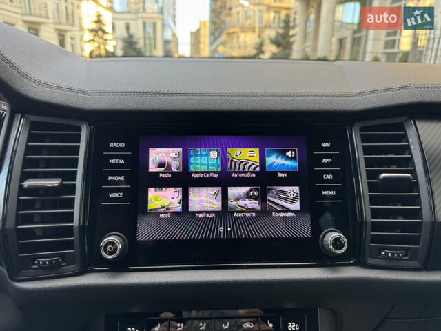 Черный Шкода Kodiaq, объемом двигателя 1.98 л и пробегом 62 тыс. км за 42500 $, фото 37 на Automoto.ua