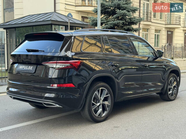 Черный Шкода Kodiaq, объемом двигателя 1.98 л и пробегом 62 тыс. км за 42500 $, фото 12 на Automoto.ua