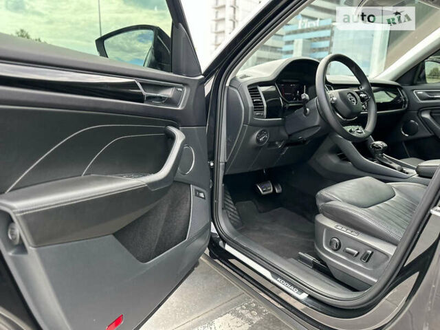 Черный Шкода Kodiaq, объемом двигателя 1.97 л и пробегом 10 тыс. км за 47500 $, фото 32 на Automoto.ua