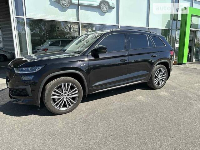 Черный Шкода Kodiaq, объемом двигателя 2 л и пробегом 7 тыс. км за 54000 $, фото 4 на Automoto.ua