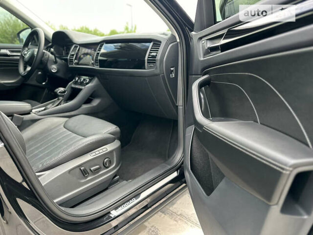Черный Шкода Kodiaq, объемом двигателя 1.97 л и пробегом 10 тыс. км за 47500 $, фото 45 на Automoto.ua