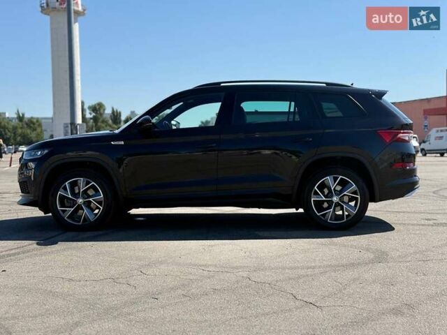 Черный Шкода Kodiaq, объемом двигателя 1.97 л и пробегом 78 тыс. км за 43500 $, фото 3 на Automoto.ua