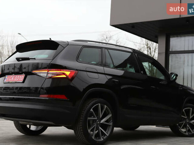 Черный Шкода Kodiaq, объемом двигателя 1.97 л и пробегом 50 тыс. км за 36899 $, фото 7 на Automoto.ua