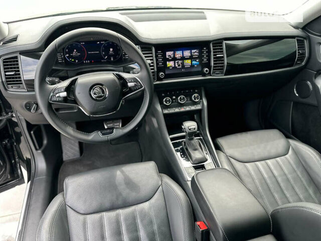 Черный Шкода Kodiaq, объемом двигателя 1.97 л и пробегом 10 тыс. км за 47500 $, фото 68 на Automoto.ua