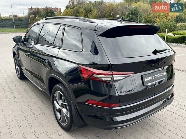 Черный Шкода Kodiaq, объемом двигателя 1.97 л и пробегом 22 тыс. км за 45500 $, фото 7 на Automoto.ua