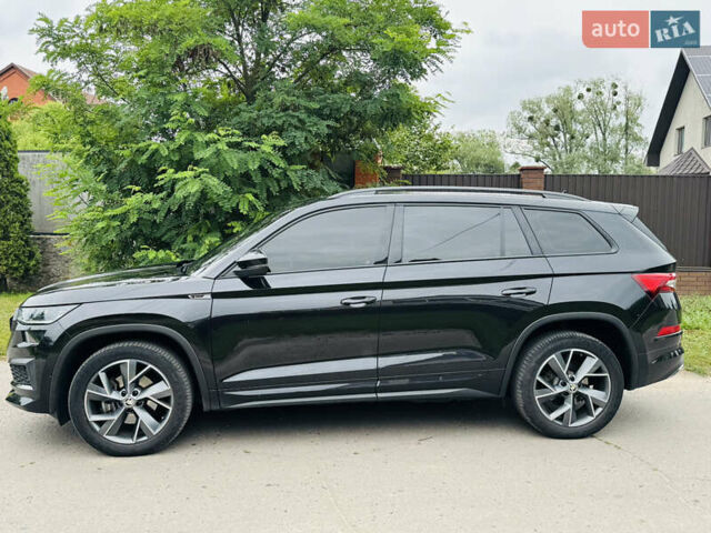 Черный Шкода Kodiaq, объемом двигателя 1.97 л и пробегом 32 тыс. км за 40500 $, фото 1 на Automoto.ua