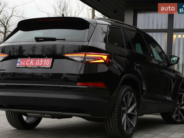 Черный Шкода Kodiaq, объемом двигателя 1.97 л и пробегом 50 тыс. км за 36899 $, фото 67 на Automoto.ua