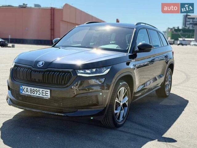 Черный Шкода Kodiaq, объемом двигателя 1.97 л и пробегом 78 тыс. км за 43500 $, фото 2 на Automoto.ua