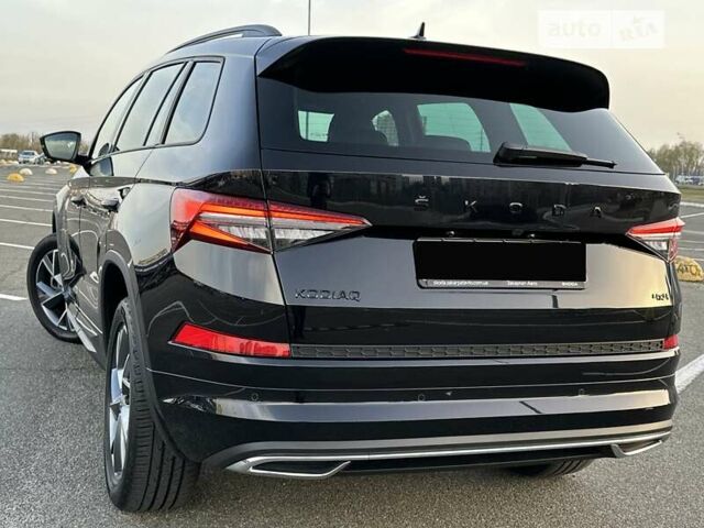 Черный Шкода Kodiaq, объемом двигателя 2 л и пробегом 40 тыс. км за 44555 $, фото 1 на Automoto.ua