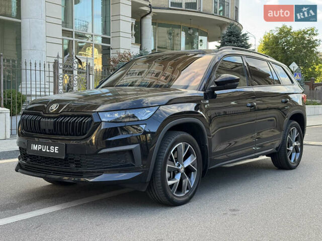 Черный Шкода Kodiaq, объемом двигателя 1.98 л и пробегом 62 тыс. км за 42500 $, фото 5 на Automoto.ua
