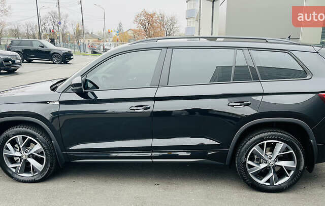 Чорний Шкода Kodiaq, об'ємом двигуна 1.97 л та пробігом 25 тис. км за 42500 $, фото 7 на Automoto.ua