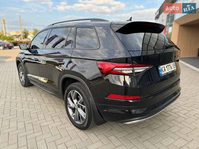Чорний Шкода Kodiaq, об'ємом двигуна 1.98 л та пробігом 81 тис. км за 42500 $, фото 7 на Automoto.ua