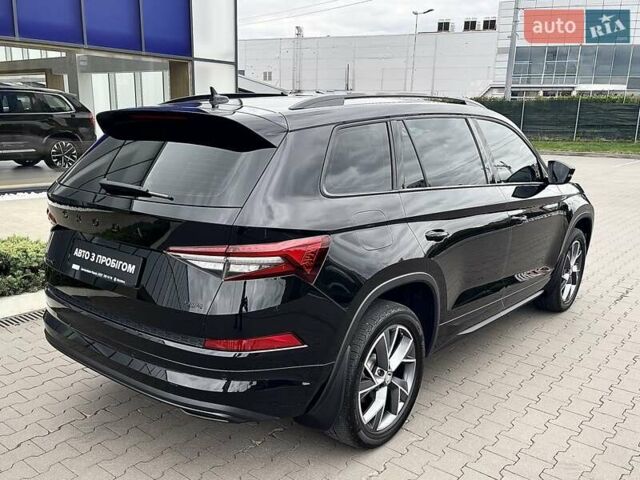 Черный Шкода Kodiaq, объемом двигателя 1.97 л и пробегом 22 тыс. км за 45500 $, фото 5 на Automoto.ua
