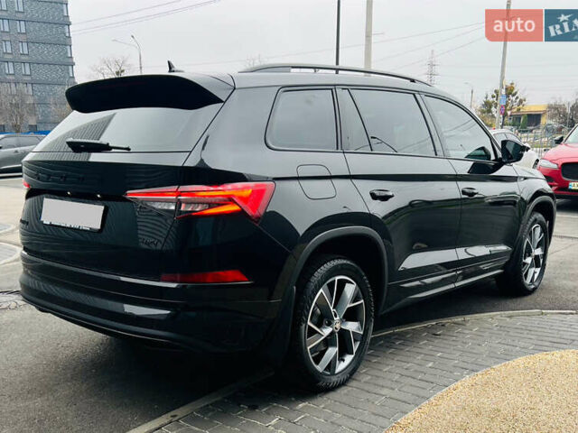 Чорний Шкода Kodiaq, об'ємом двигуна 1.97 л та пробігом 25 тис. км за 42500 $, фото 9 на Automoto.ua