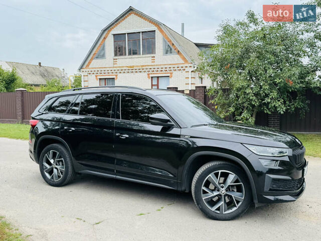 Черный Шкода Kodiaq, объемом двигателя 1.97 л и пробегом 32 тыс. км за 40500 $, фото 3 на Automoto.ua