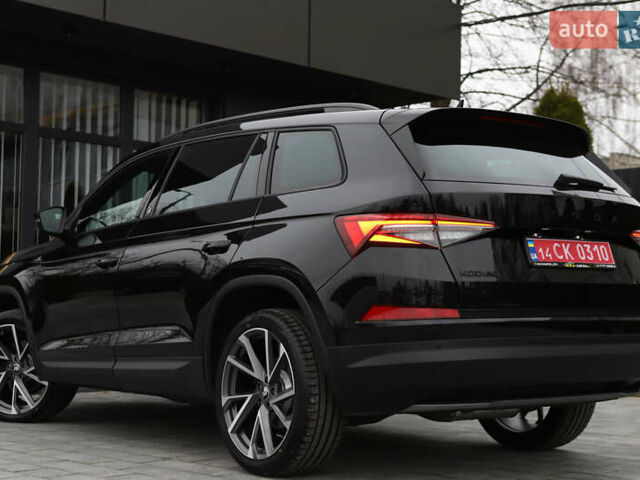Черный Шкода Kodiaq, объемом двигателя 1.97 л и пробегом 50 тыс. км за 36899 $, фото 6 на Automoto.ua