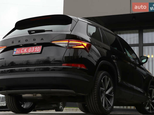 Черный Шкода Kodiaq, объемом двигателя 1.97 л и пробегом 50 тыс. км за 36899 $, фото 69 на Automoto.ua