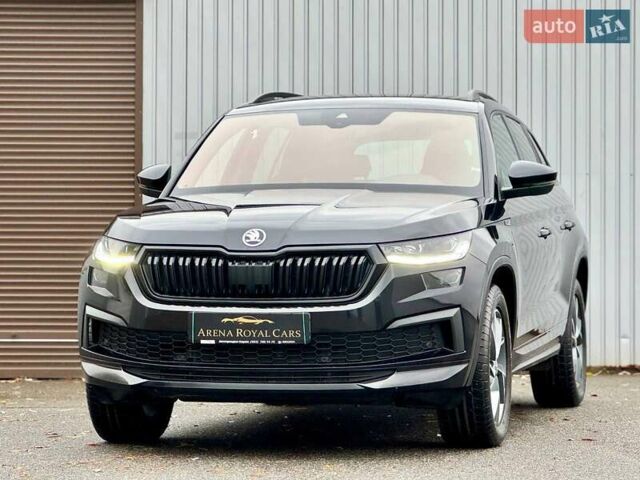 Черный Шкода Kodiaq, объемом двигателя 1.98 л и пробегом 92 тыс. км за 39999 $, фото 5 на Automoto.ua