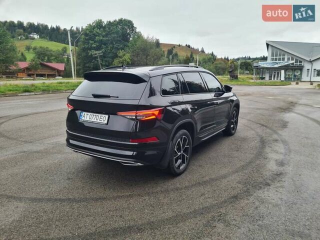 Шкода Kodiaq 2024 в Ивано-Франковске на Automoto.ua Черный Шкода Kodiaq, объемом двигателя 1.97 л и пробегом 32 тыс. км за 48000 $, фото 3 на Automoto.ua