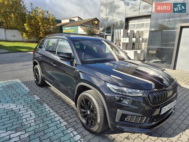 Шкода Kodiaq 2024 в Хмельницком на Automoto.ua Черный Шкода Kodiaq, объемом двигателя 1.97 л и пробегом 19 тыс. км за 46500 $, фото 5 на Automoto.ua